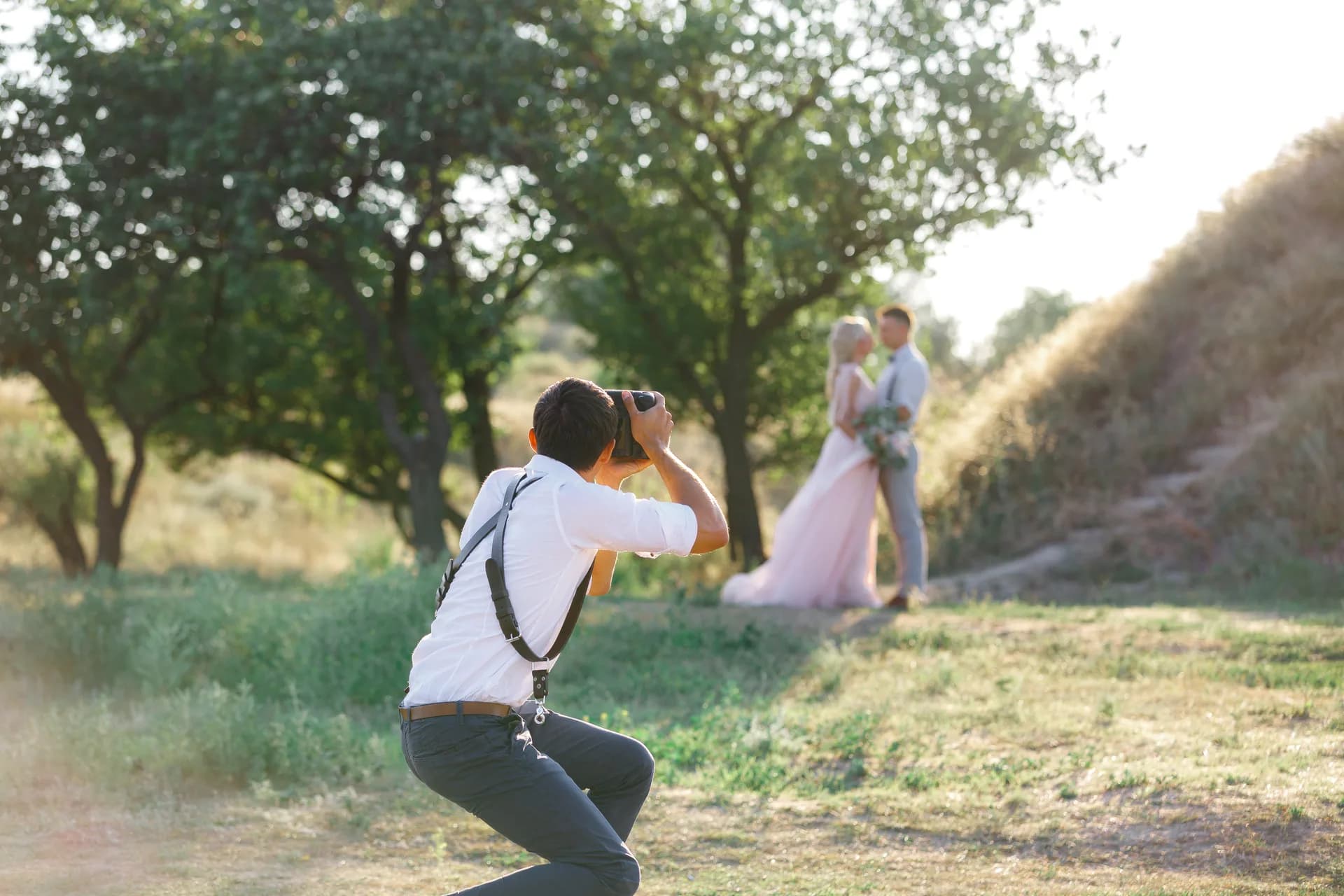 Fotografo matrimoni - foto stock
